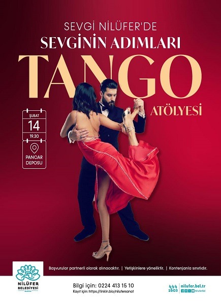 Sevgi Nilüfer'de Sevginin Adımları Tango Atölyesi